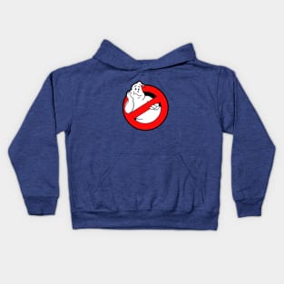 And Now Back To The Real Ghostbusters Logo Bored Kids Hoodie